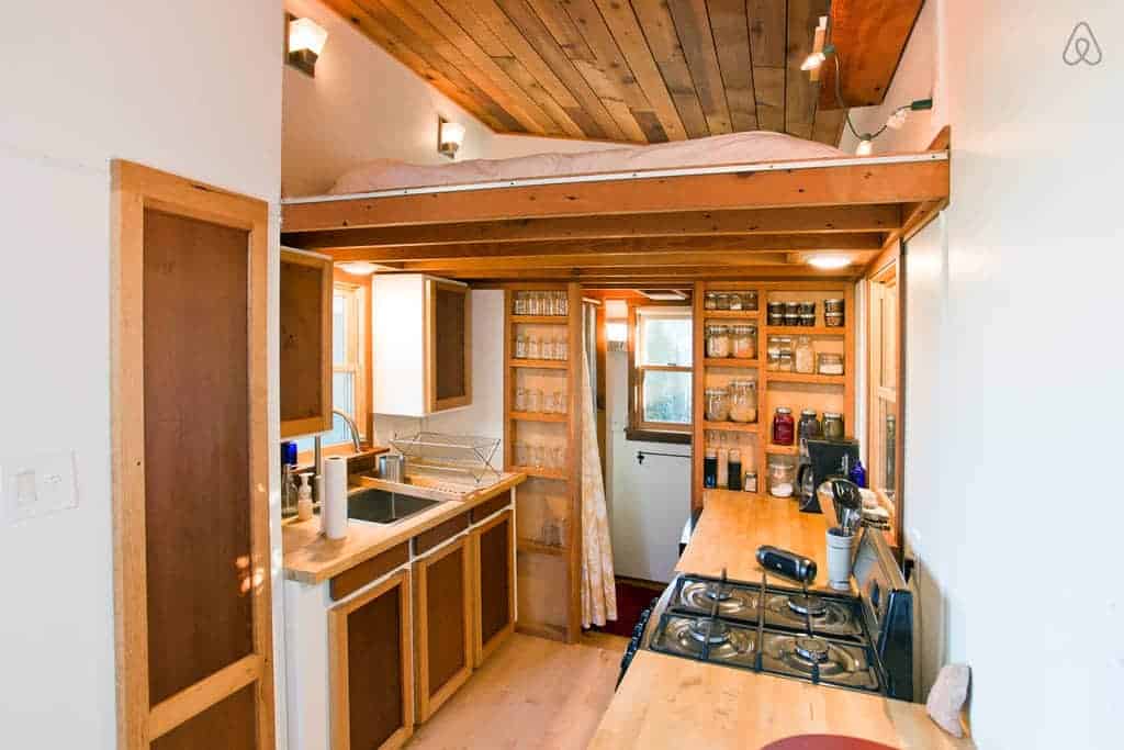 Warm And Inviting Rustic Tiny House You Can Rent