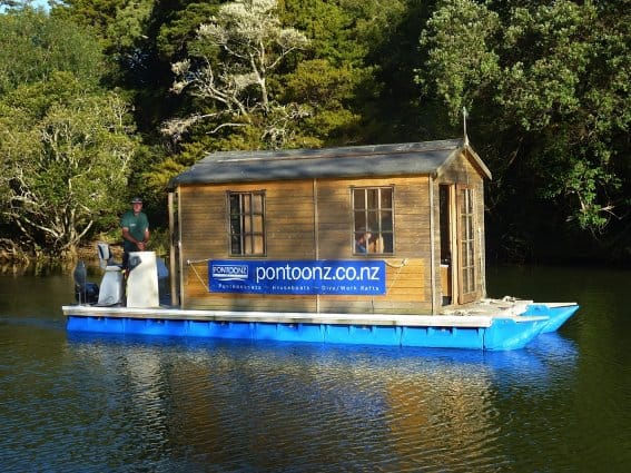 Build Your Own Pontoon Houseboat And Escape To Open Waters