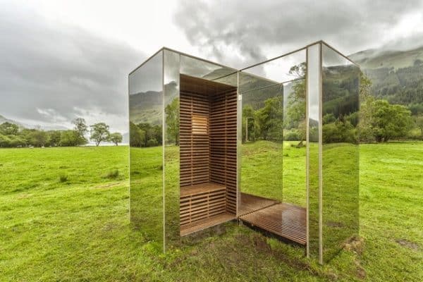 Mirrored Cabin 2