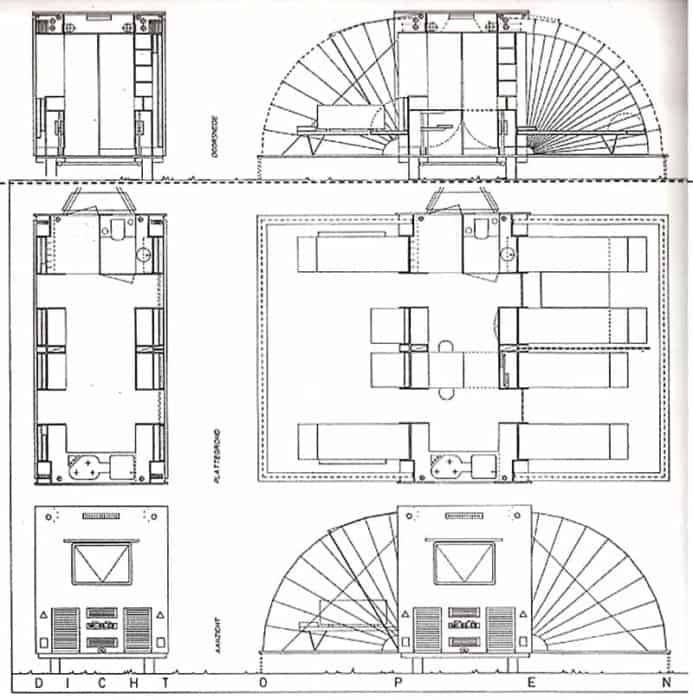 Markies plans elevation IIHIH