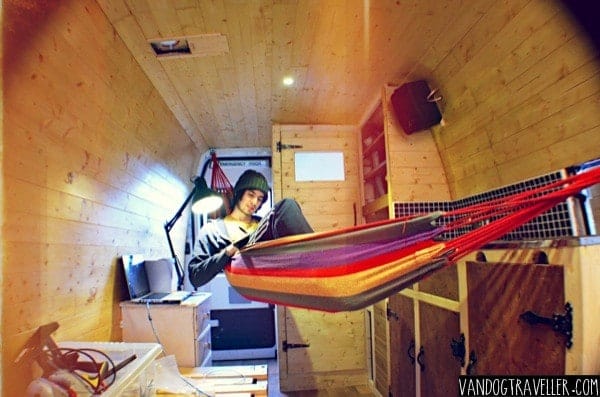 hammock-in-van