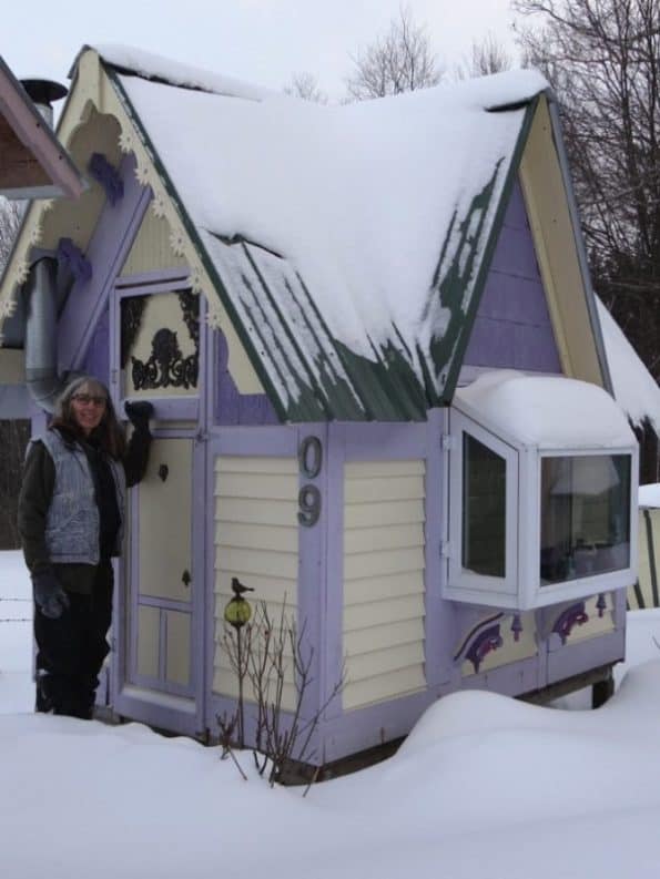 This Woman Built An Offgrid Village Of Tiny Victorian Homes