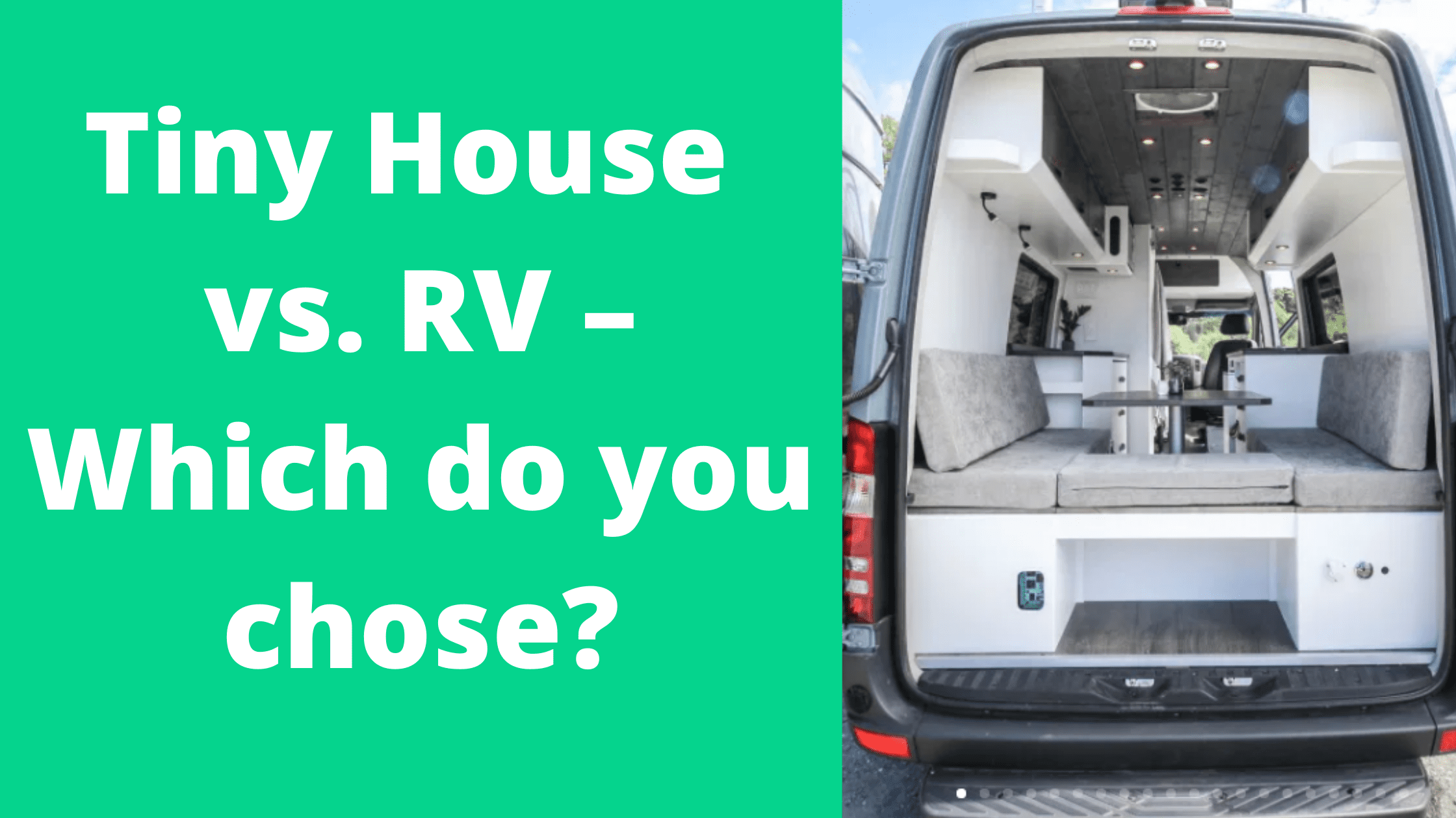 Tiny House vs. RV
